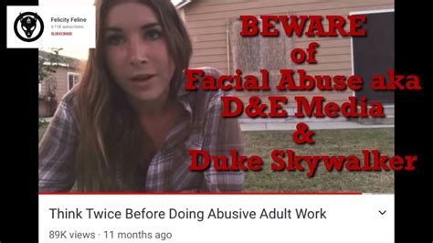 Felicity Feline Issues An Extensive Warning Against Facial Abuse Dande