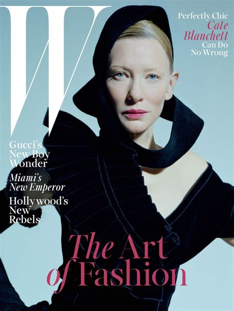 Each Year W Magazine Releases An Issue Celebrating Art And Fashion