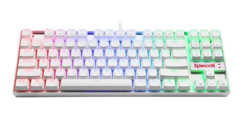 Teclado Gamer Mecanico Redragon Kumara K552 Rgb Blanco - Prophone