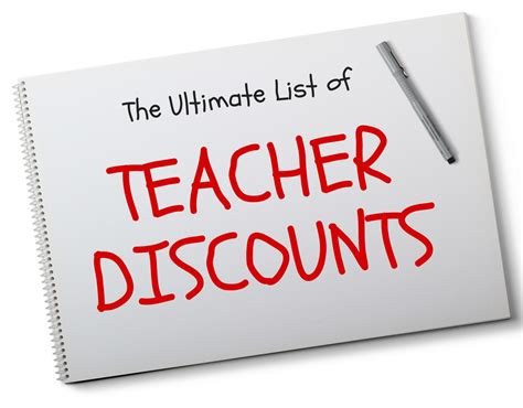 The Ultimate Guide to Teacher's Freebies and Discounts | Teacher freebies, Teacher discounts ...