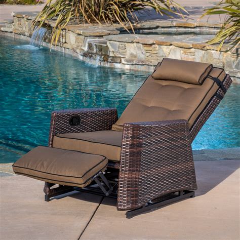 Check spelling or type a new query. Christopher Knight Home CKH Outdoor Wicker Recliner ...