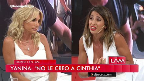 Yanina Latorre Y Cinthia Fernández Tuvieron Una Fuerte Discusión Por Nicole Neumann