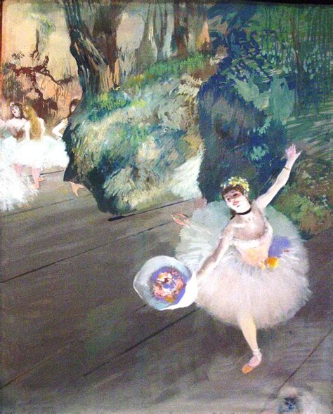 Dancer Taking A Bow The Prima Ballerina 1877 By Edgar Degas A