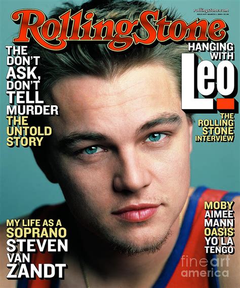 Rolling Stone Cover Volume 835 322000 Leo Dicaprio Photograph By Mark Seliger