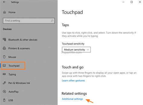 Fix Disable Touchpad Option Is Missing From Touchpad Settings On