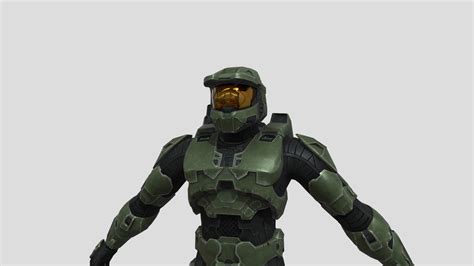 Master Chief High Poly Download Free 3d Model By Harrisonhag1