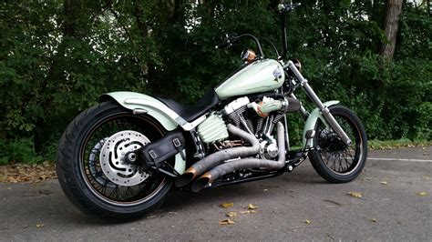 Custom 2009 Harley Davidson Fxcw Rocker C Softail
