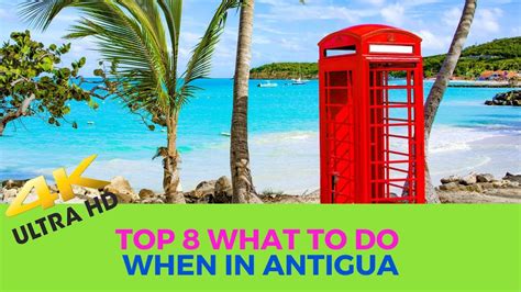 Top 8 Things To Do In Antigua Youtube