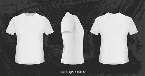 Plantilla Psd Editable De Diseño De Camiseta Vector 3