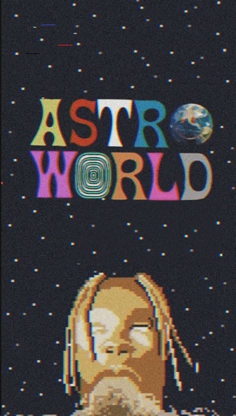 Travis Scott Astro World Astro World Aesthetic Hd Phone Wallpaper