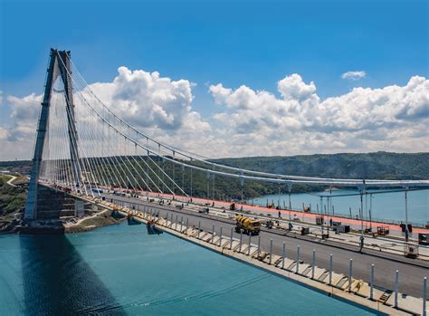 Türkei Istanbul Brücke Abends Beleuchtete Bosporusbrucke Istanbul
