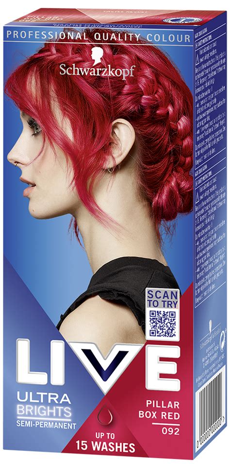092 Pillar Box Red Hair Dye By Live