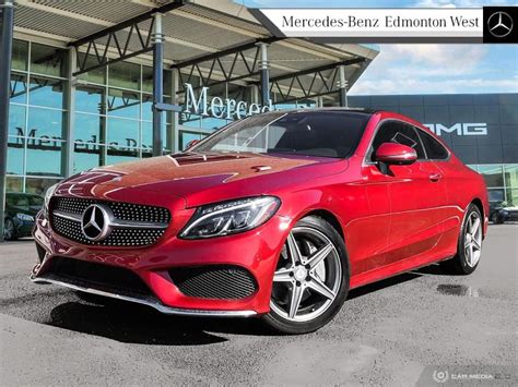 Certified Pre Owned 2017 Mercedes Benz C Class Coupe C300 4matic Star