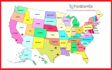 Map Of Usa Main Official Main Main Frontline Mds