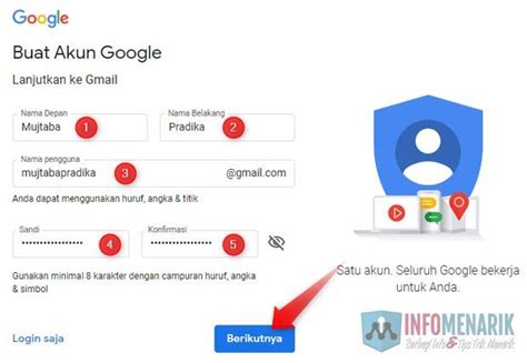 Cara Membuat Alamat Email Baru Di Gmail Yahoo Hotmail Info Menarik