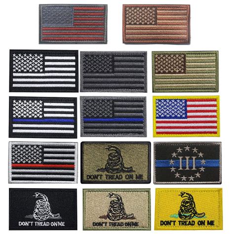 Buy Creatrill Bundle 14 Pieces Usa Flag Patch Thin Blue Line Tactical