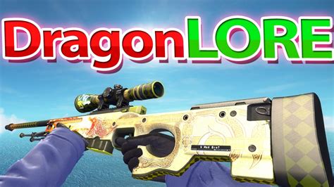 Awp Dragon Lore Factory New Item Showcase Youtube