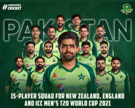 T20 World Cup 2021 Pakistan Squad Schedule Date Time And Venue