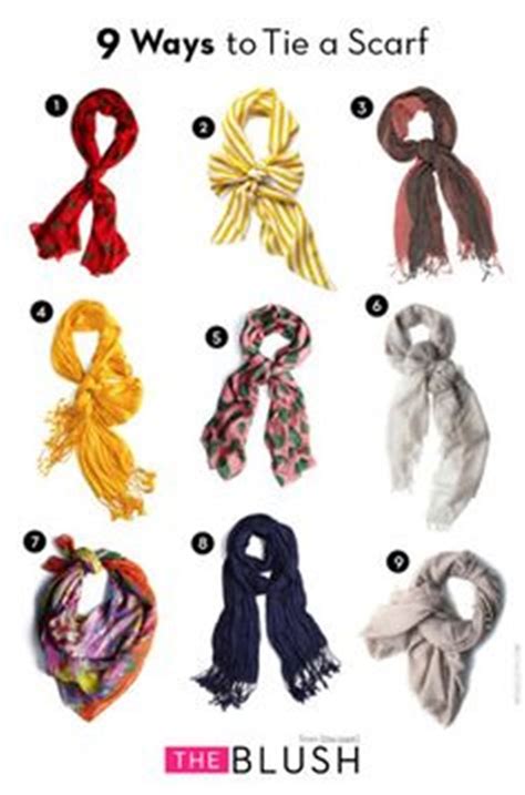 9 Ways To Tie A Scarf Style Me Pretty My Style How To Wear Scarves