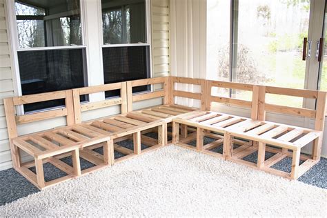 Diy Outdoor Sectional Sofa Plans Home Design Ideas Diy Outdoor