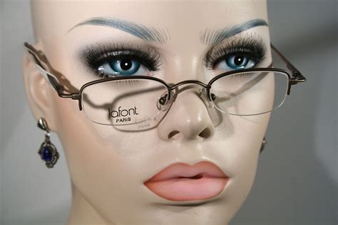 Lafont Caid Unisex Semi Rimless Small Lenses Glasses Eyeglass Frames Readers Ebay