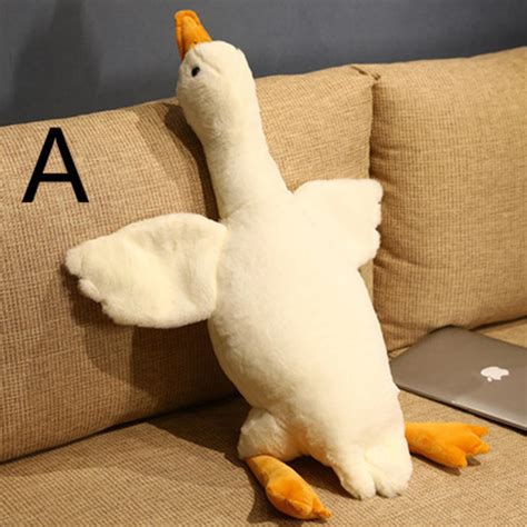 50cmhigh Quality Fluffy Duck Plush Toysoft Stuffed Etsy