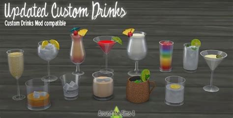The Sims 4 Drink Cc And Mods — Snootysims