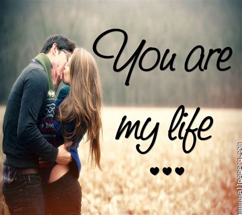 Download You Are My Life And Everything Romantic Couple Wallpapers