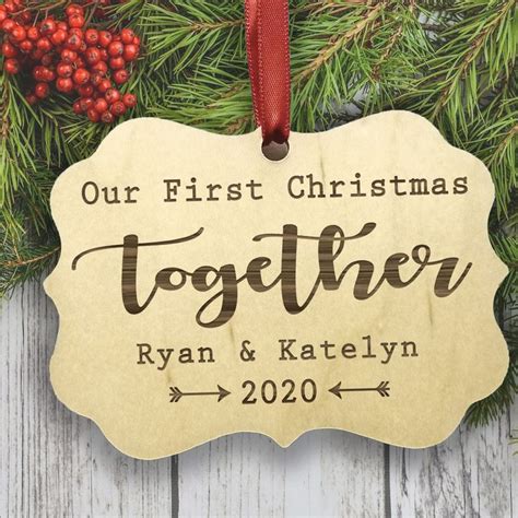 Our First Christmas Together Ornament 2022 First Time Etsy First