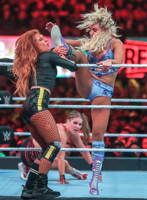 Wrestlemania Main Event Becky Lynch Pins Ronda Rousey Nj Com