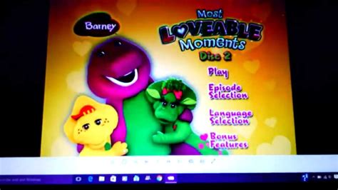 Barney Most Loveable Moments Disc 2 Youtube