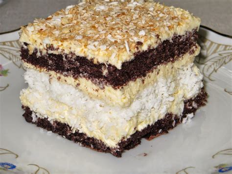Domowe ciasta i obiady: Ciasto czekoladowo-kokosowe