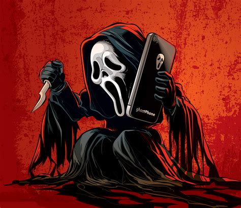 Ghostface By Cristiano Siqueira Crisvector Horror Posters Horror