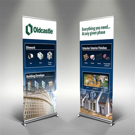 Oldcastle Pull Up Banners Designed By Inward Pull Up Banner Design