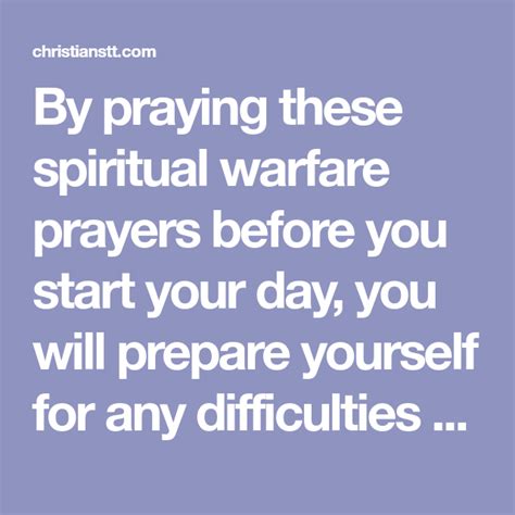 By Praying These Spiritual Warfare Prayers Before You Start Your Day