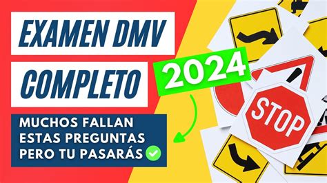 Puedes pasar este examen de Señales de Tránsito 2024 con 100 preguntas