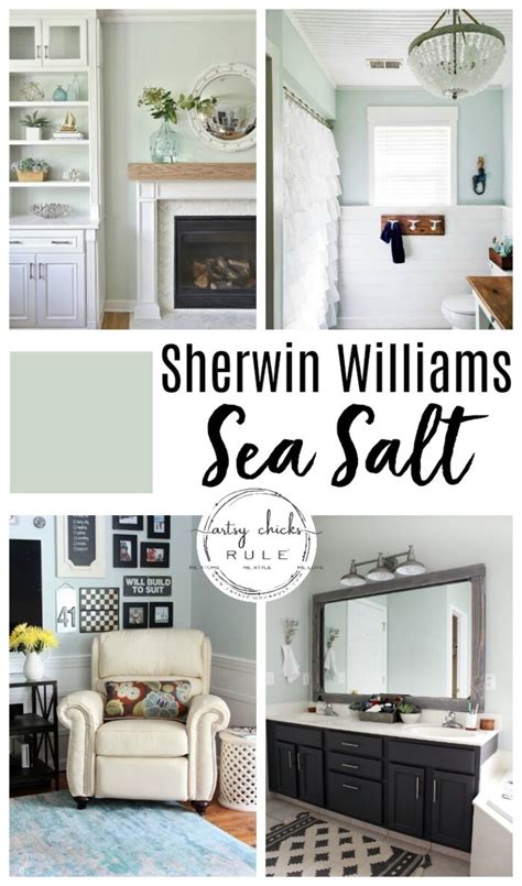 Paint Colour Review Sherwin Williams Sea Salt Undertones More Artofit