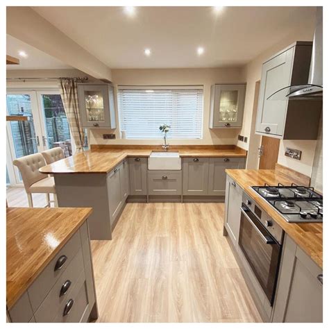 Fairford Grey Kitchen Wood And Grey Kitchen Woodandgreykitchen Grey Kitchen Designs