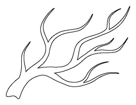 Printable Tree Branch Template