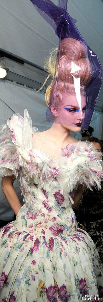 Dior Fall Couture 2010 Backstage Model Jessica Stam