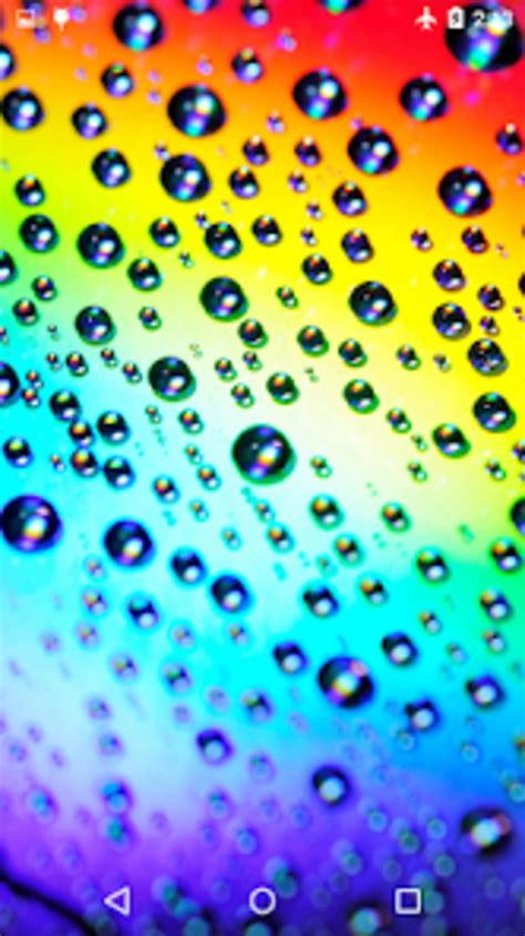 Rainbow Drops Live Wallpaper Para Android Download