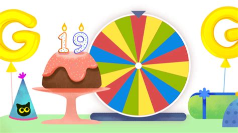 Check spelling or type a new query. Google marks its 19th birthday with a 'Google birthday ...