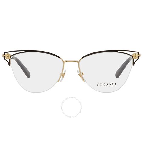 versace demo cat eye ladies eyeglasses ve1280 1433 55 8056597644600
