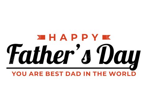 Happy Fathers Day You Are Best Dad Art Text Editable Vector Father