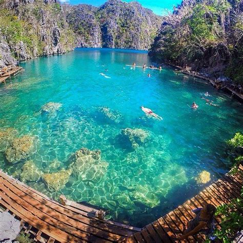 Kayangan Lake Philippines Dubbed As One Of The Cleanest Lakes In Asia