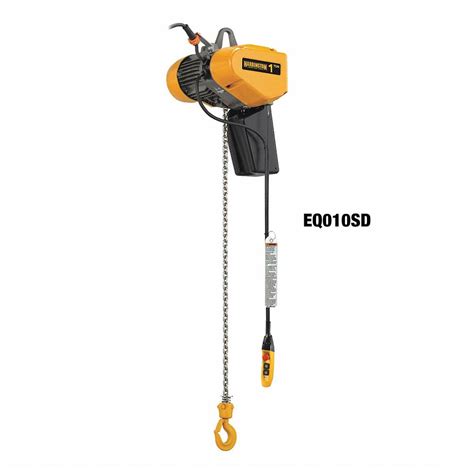 Harrington Eq Phase Dual Speed Electric Chain Hoist Mazzella