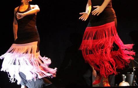 Flamenco Skirt 07 Caracol De Flecos Etsy