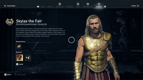 Assassin S Creed Odyssey Xerxes Military Fort Cultist Clue Inside