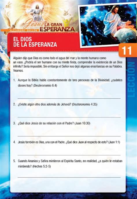 1118 El Dios De La Esperanza Curso BÍblico JesÚs La Gran Espera