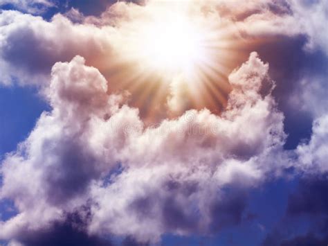 Bright Sun In The Sky Stock Image Image Of Heaven Meteorology 94740339